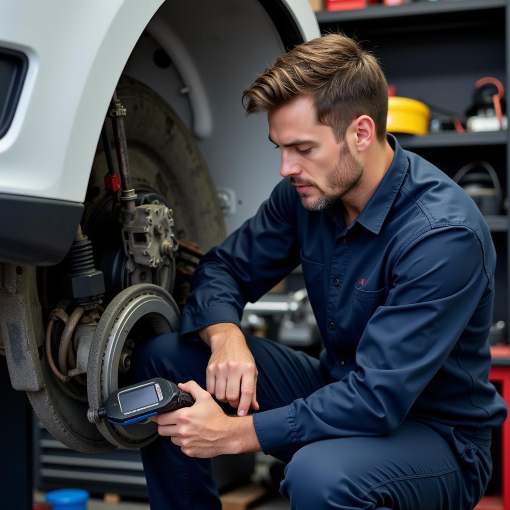 Car First Service Km Inspection