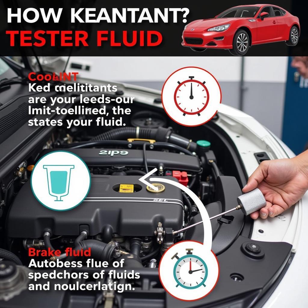 Car Fluid Check During Service