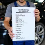 Car Full Service Checklist