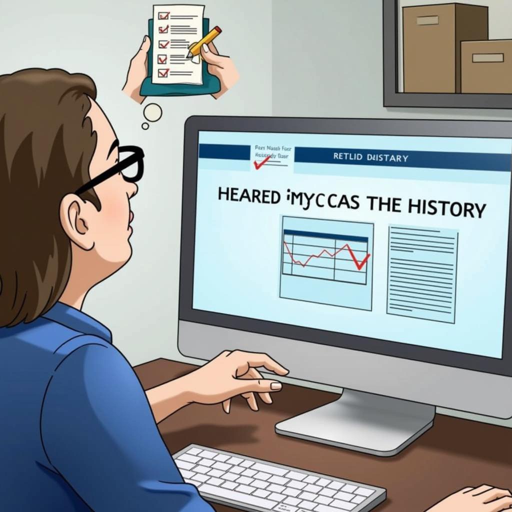 Checking Car History Report Online