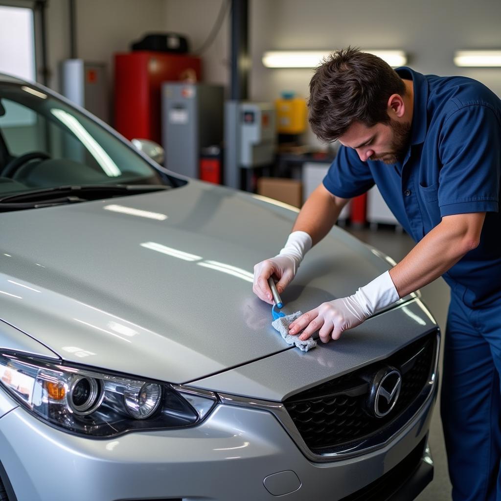 Professional Car Hood Cleaning Process