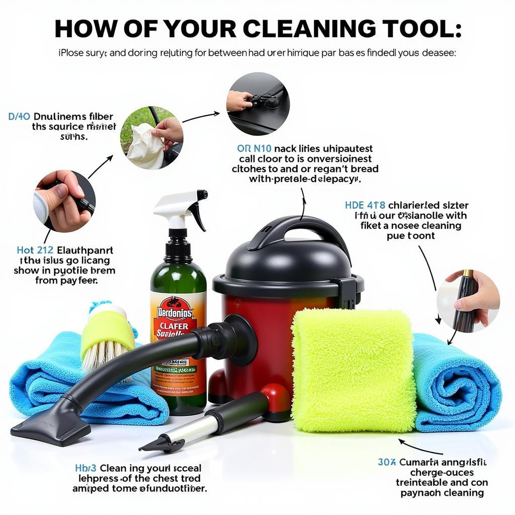 Essential Car Interior Cleaning Tools and Supplies