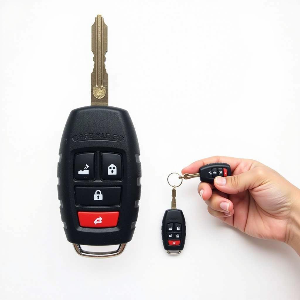 Car Key with Key Finder Device