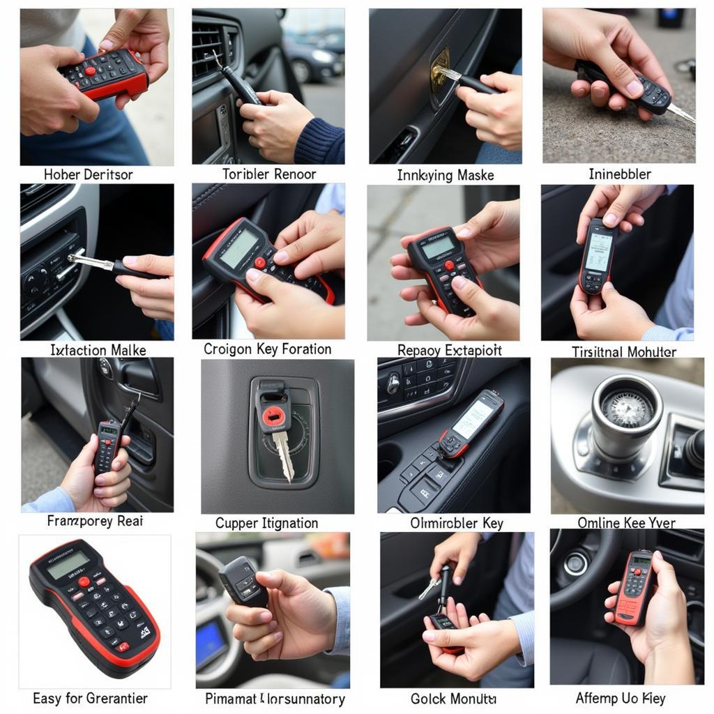 Car Locksmith Tools and Ignition Repair