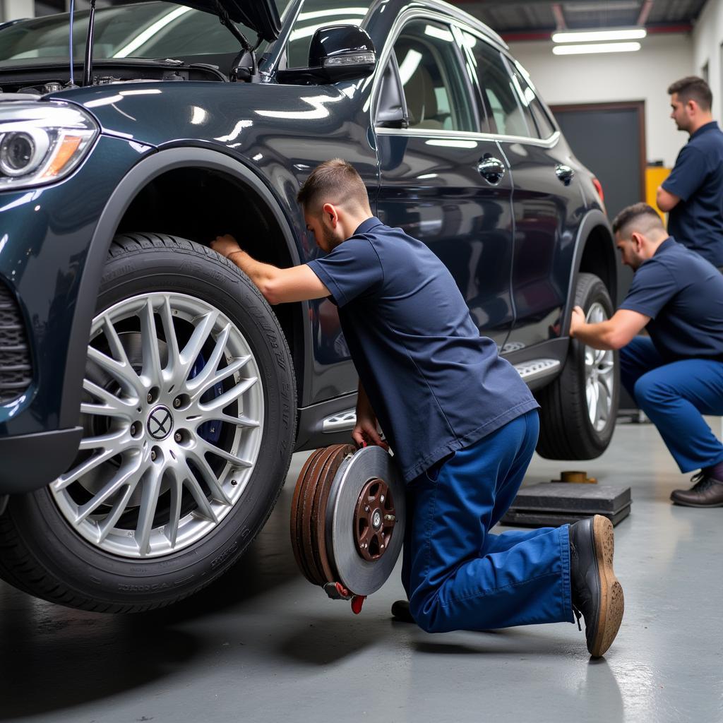 Car Maintenance at Bosch Service Valladolid