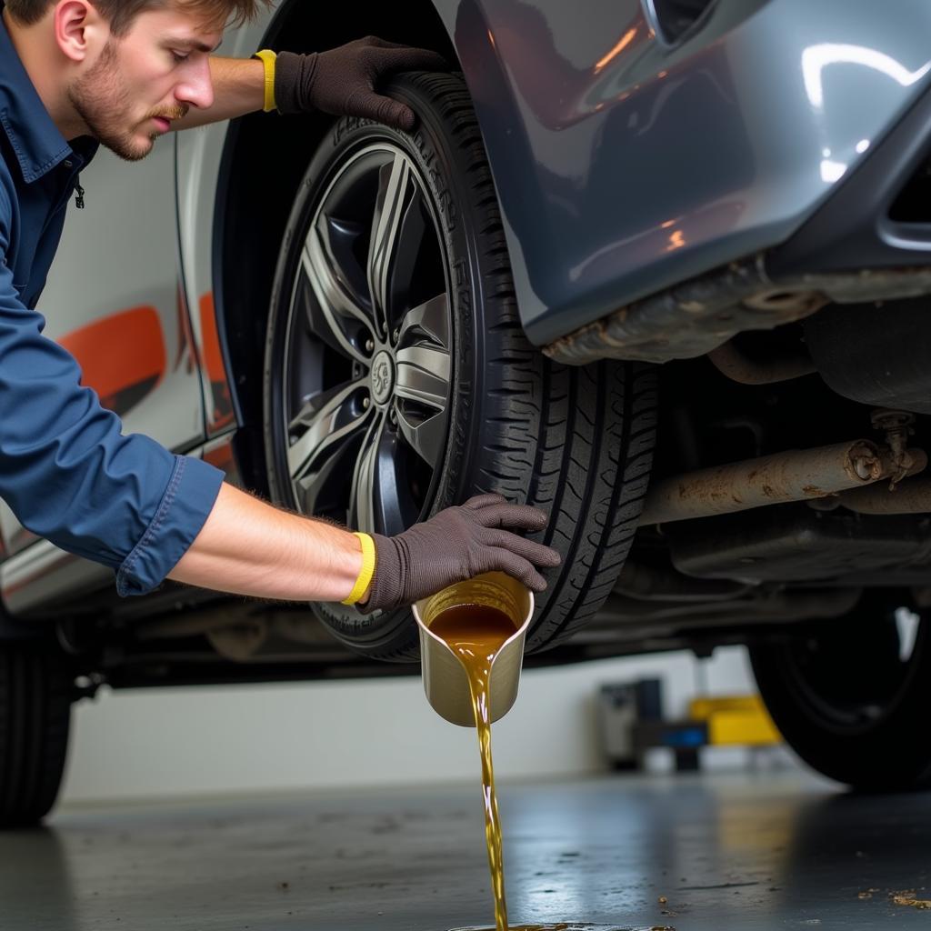 Oil Change at a Bristol RI Car Service Center