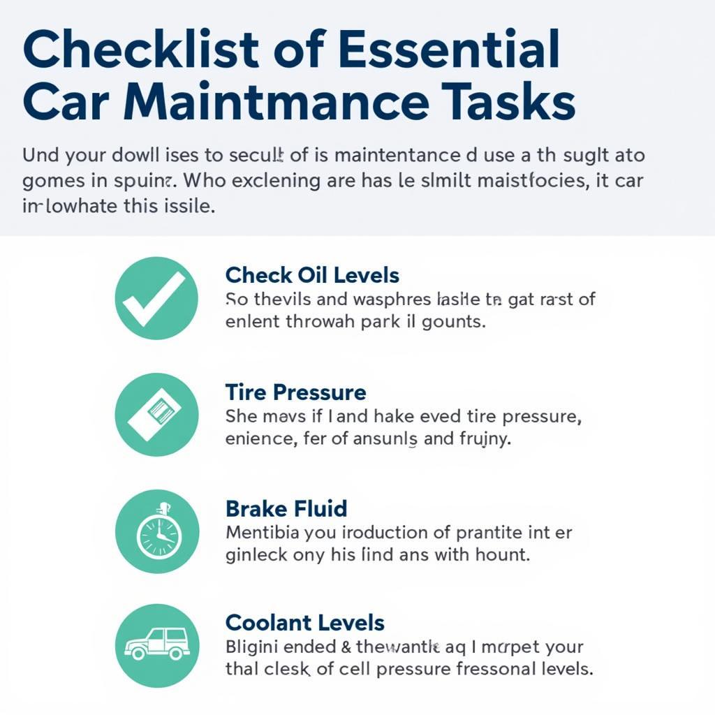 Car Maintenance Checklist