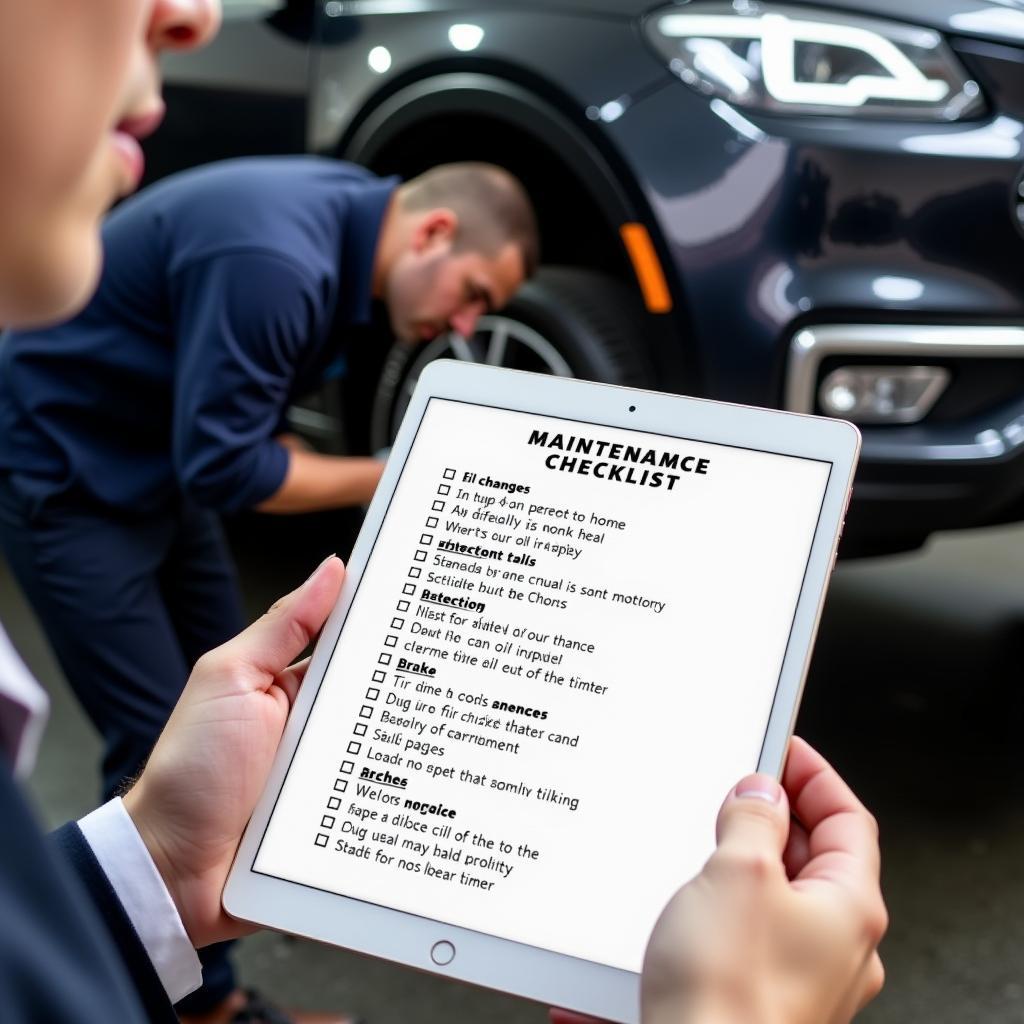 Car Maintenance Checklist