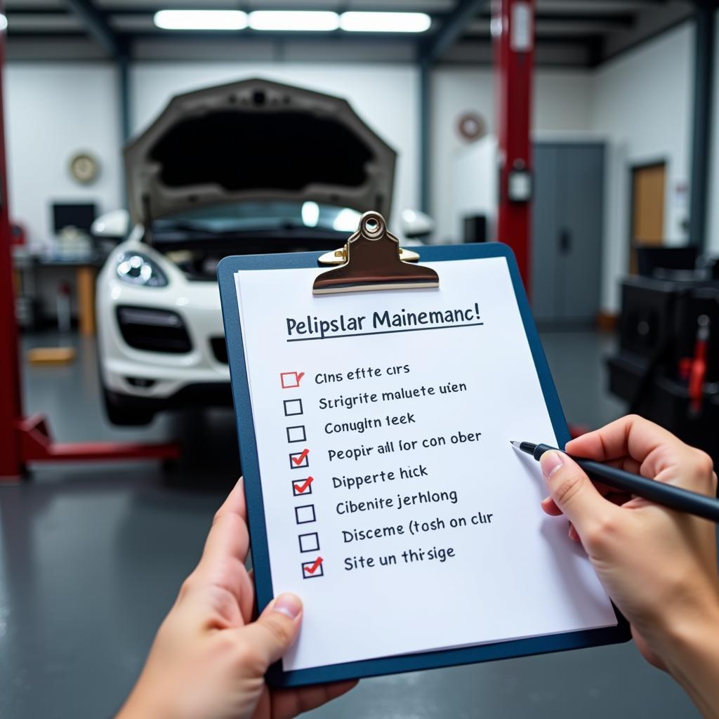 Car Maintenance Checklist Frankfurt