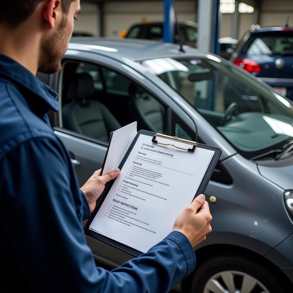 Car Maintenance Checklist in South East London Garage