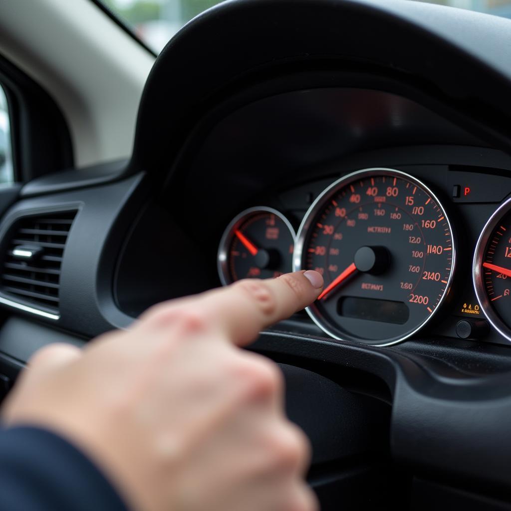 Car Odometer Check for Tampering