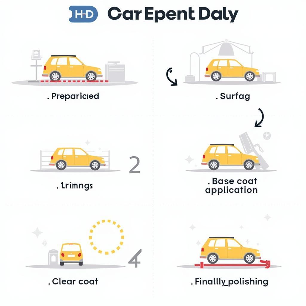 Stages of Car Painting Process in Perth