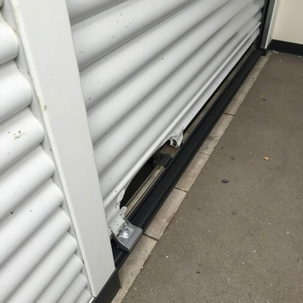 Car Park Shutter Damage Repair