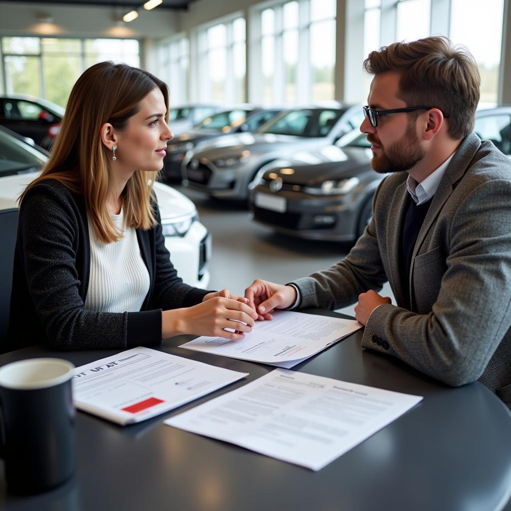 Car Purchase with MOT Service Included at a Dealership