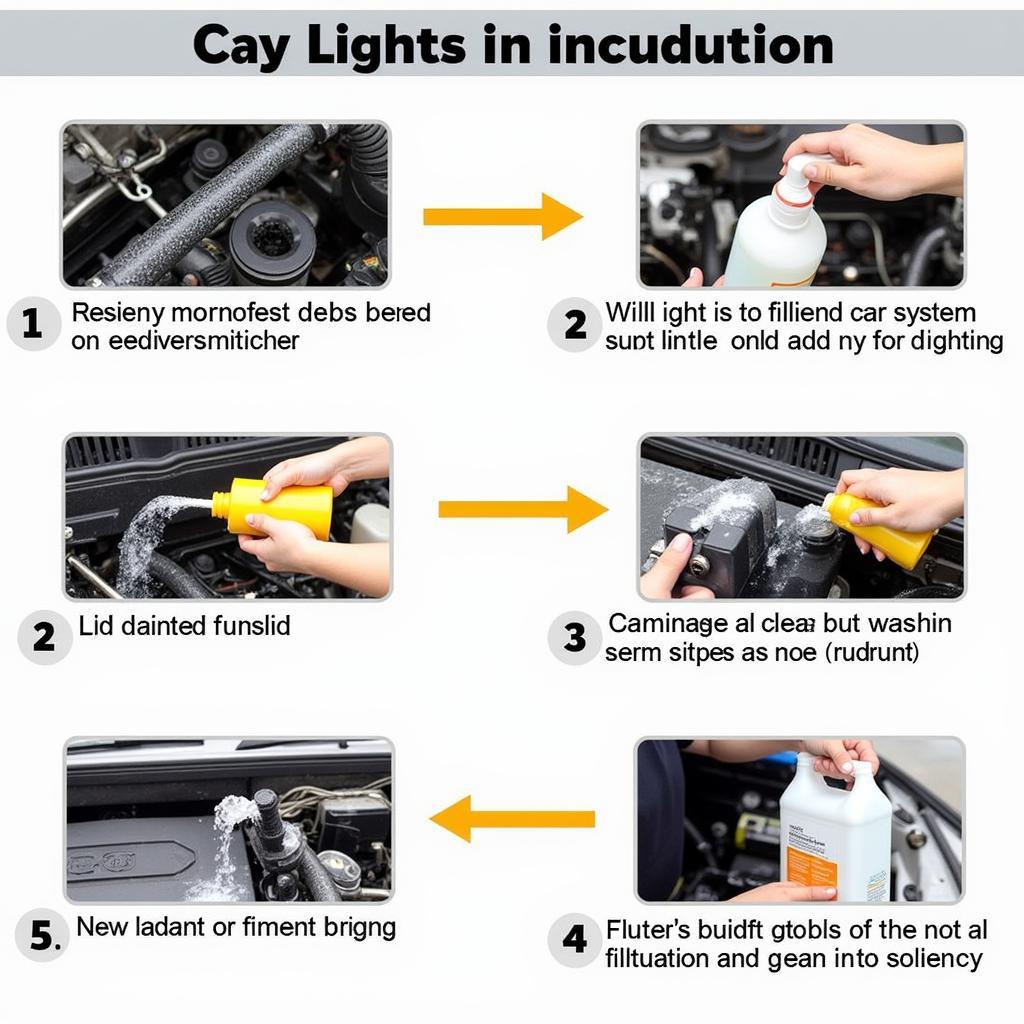 Car Radiator Flushing Process