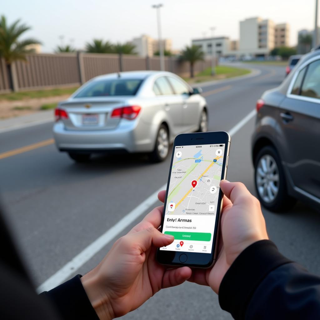 Using Car Recovery App in Ajman