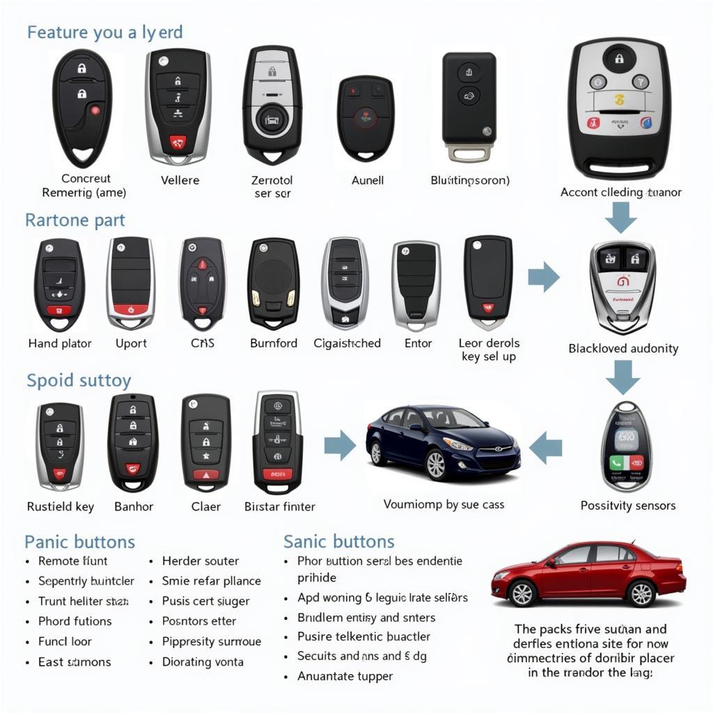 Different Car Remote Types and Features