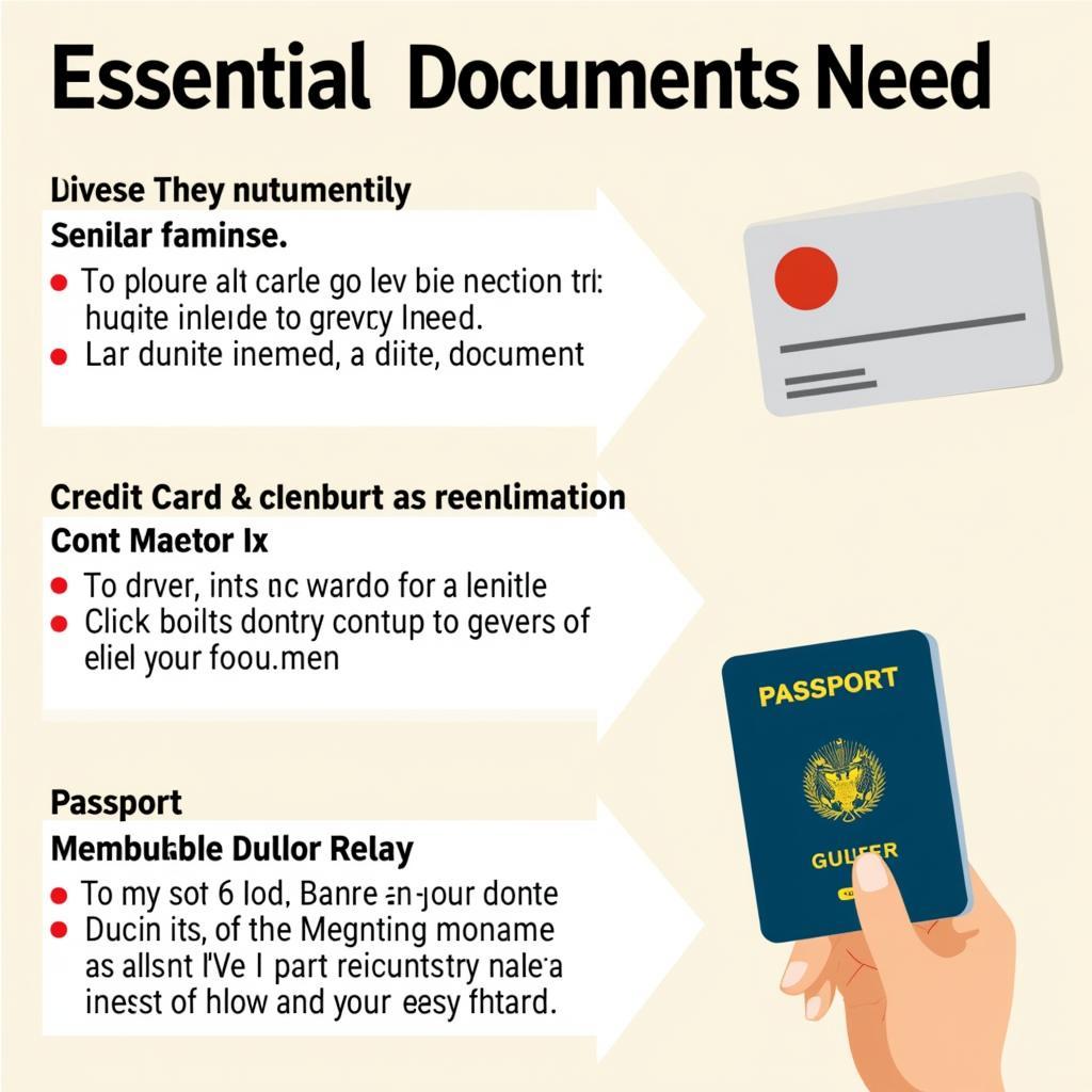 Required Documents for Car Rental