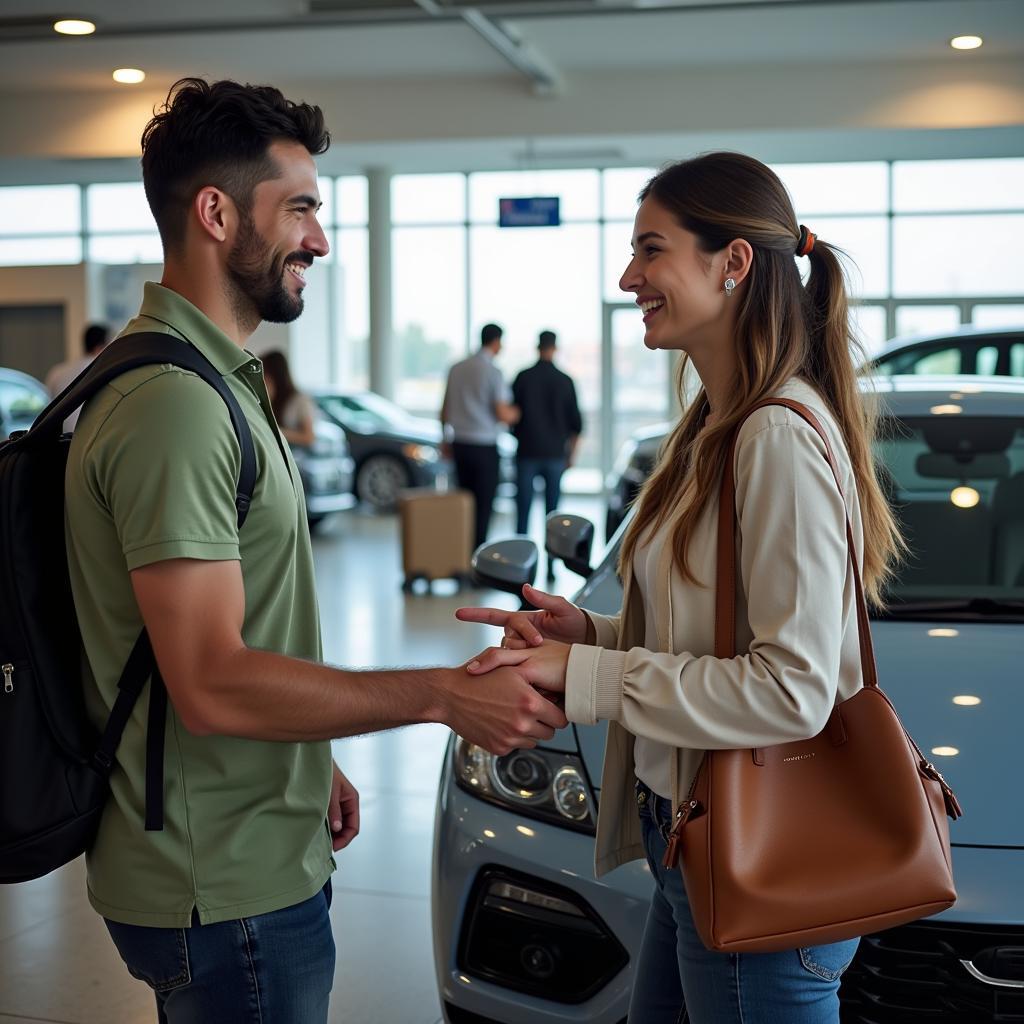 Picking Up a Rental Car at Manila Airport