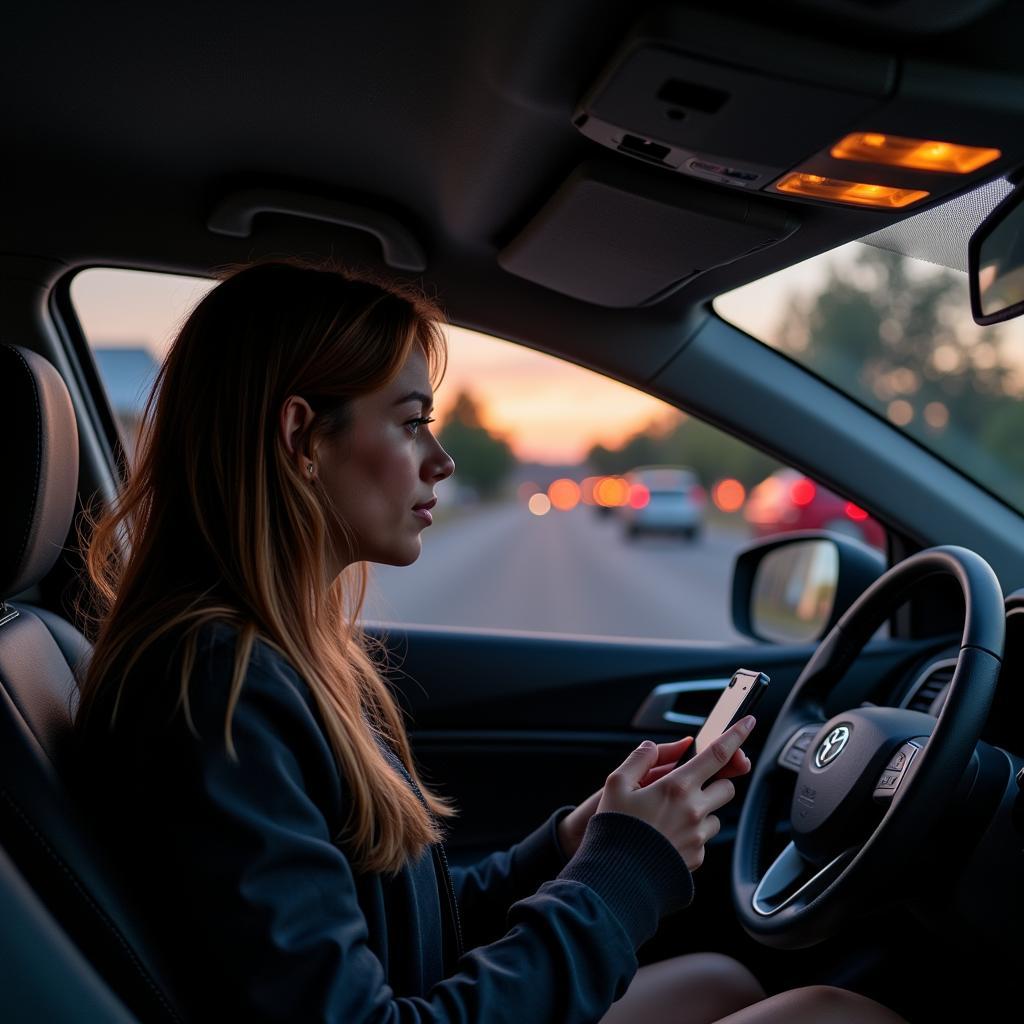 Driver Calling for Roadside Assistance