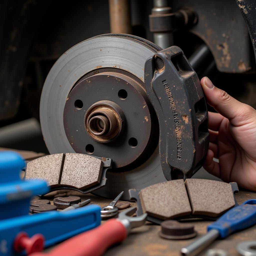 Car Repair Service: Brake Pad Replacement