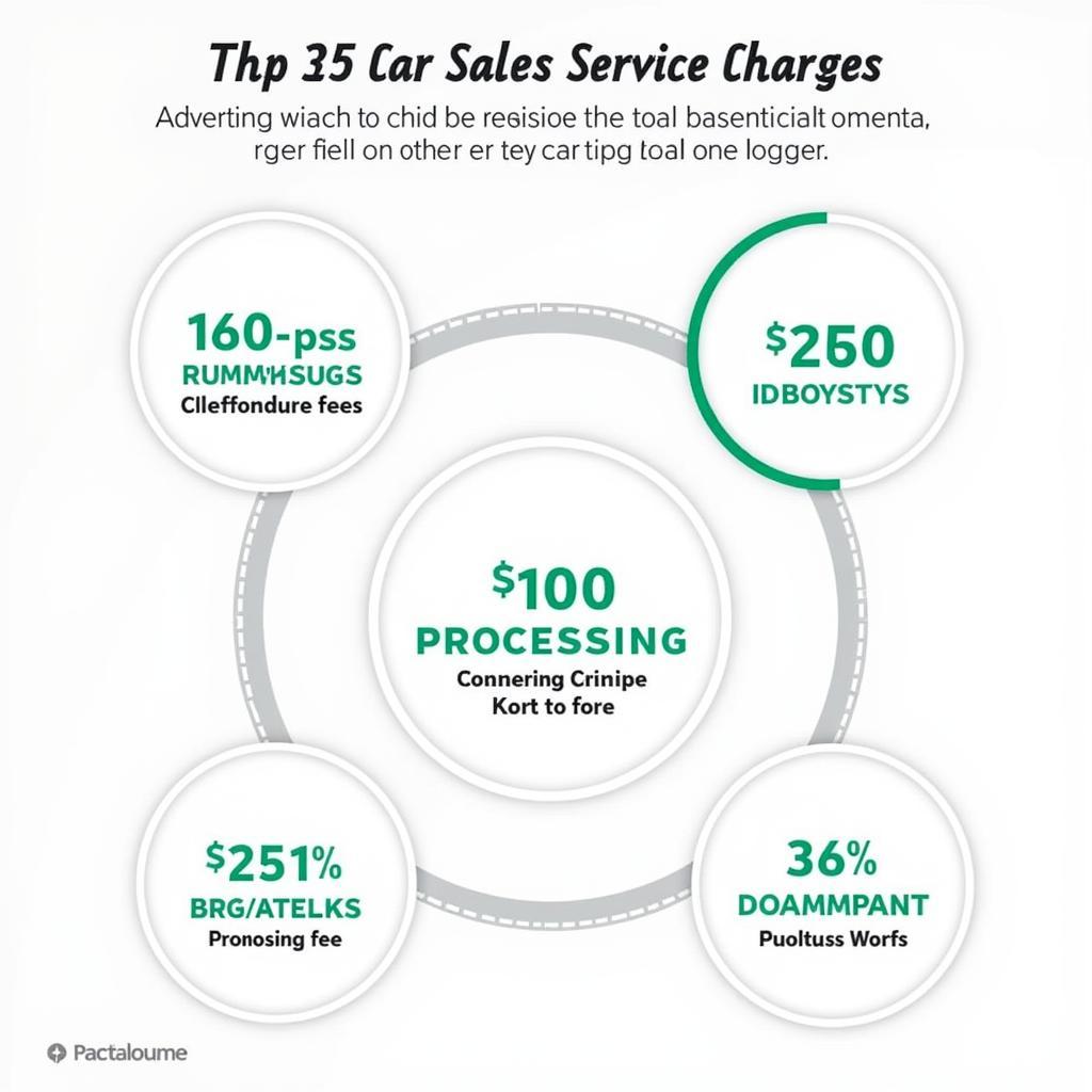 Breakdown of Common Car Sales Service Charges