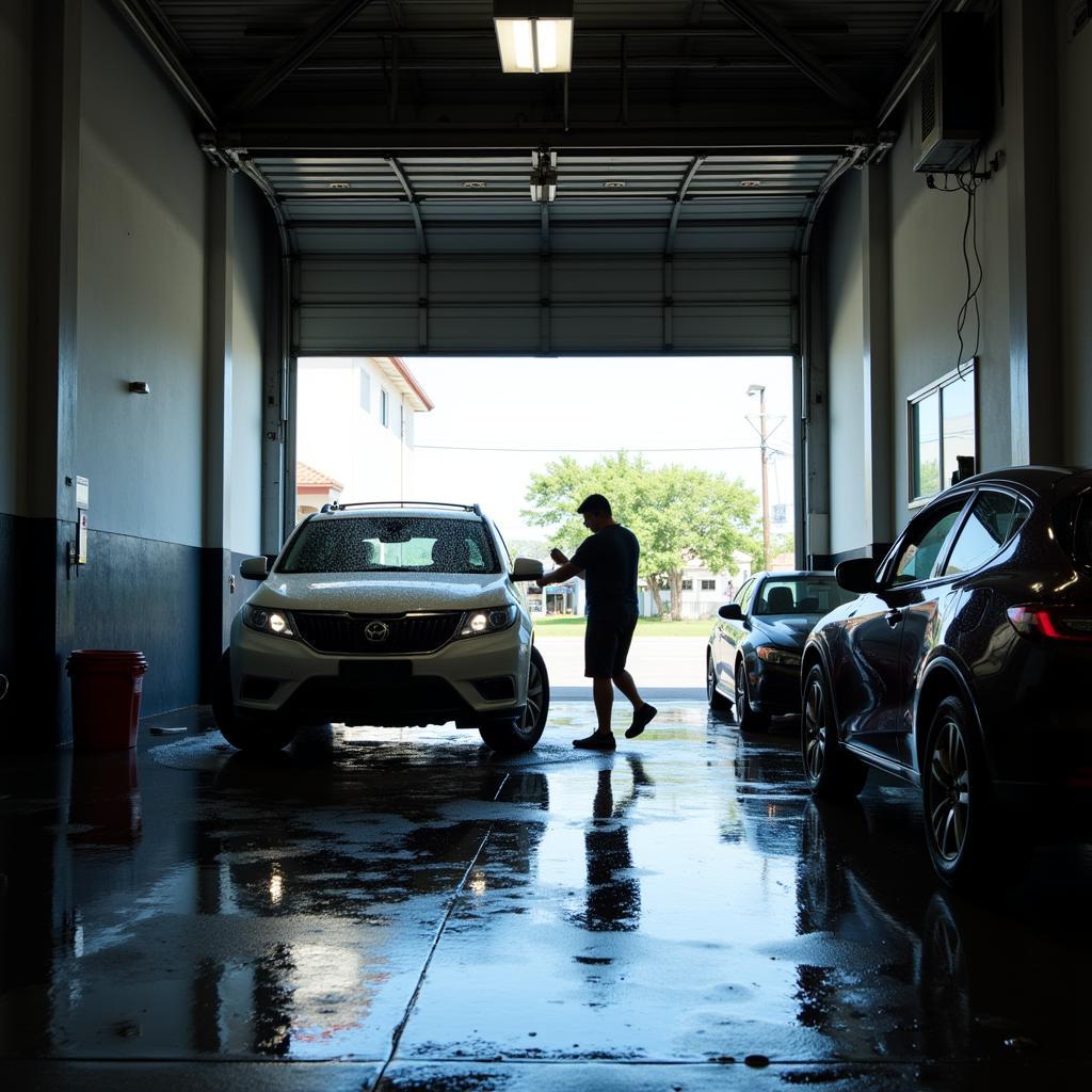 Using a car self-service garage in Puerto Rico