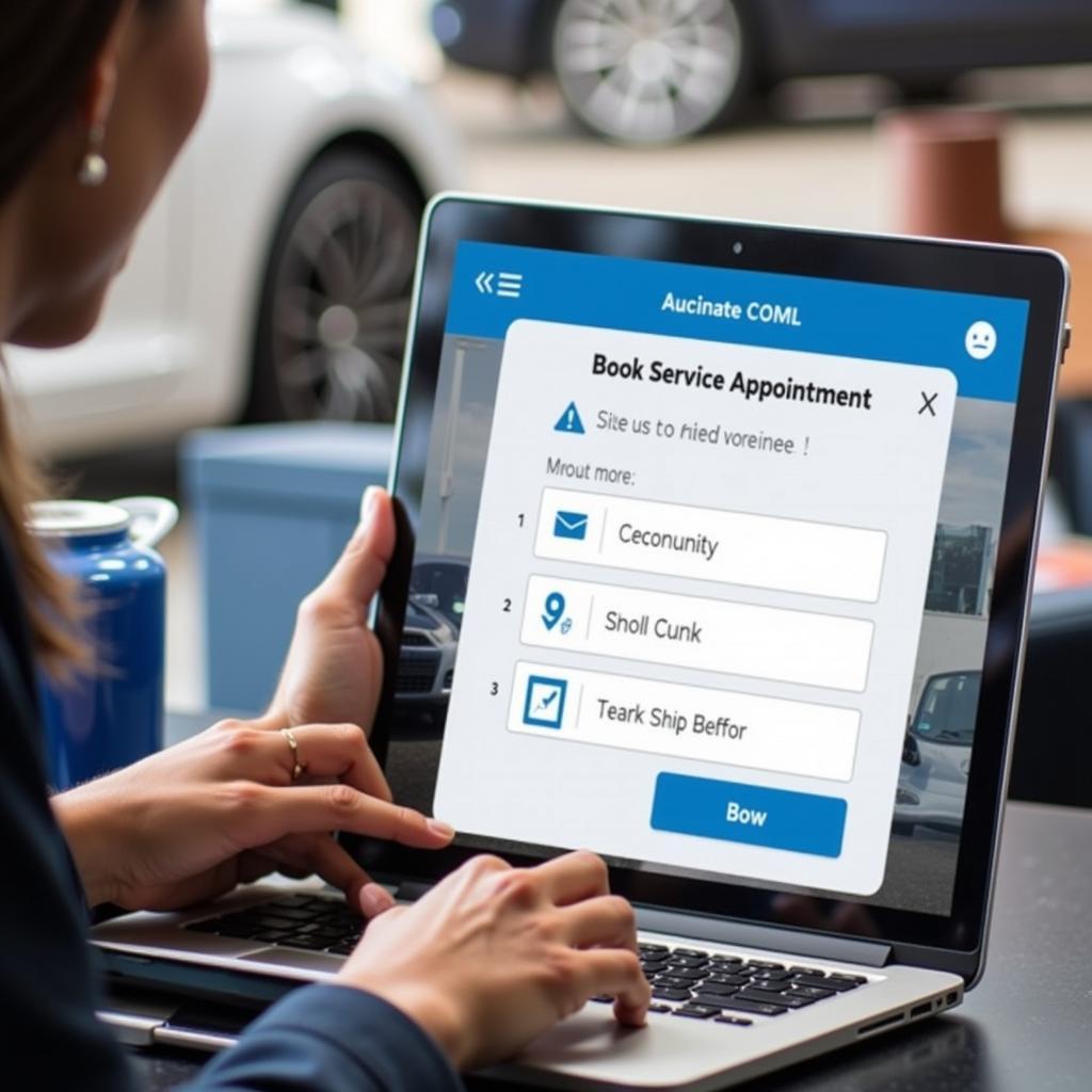 Booking a Car Service Appointment
