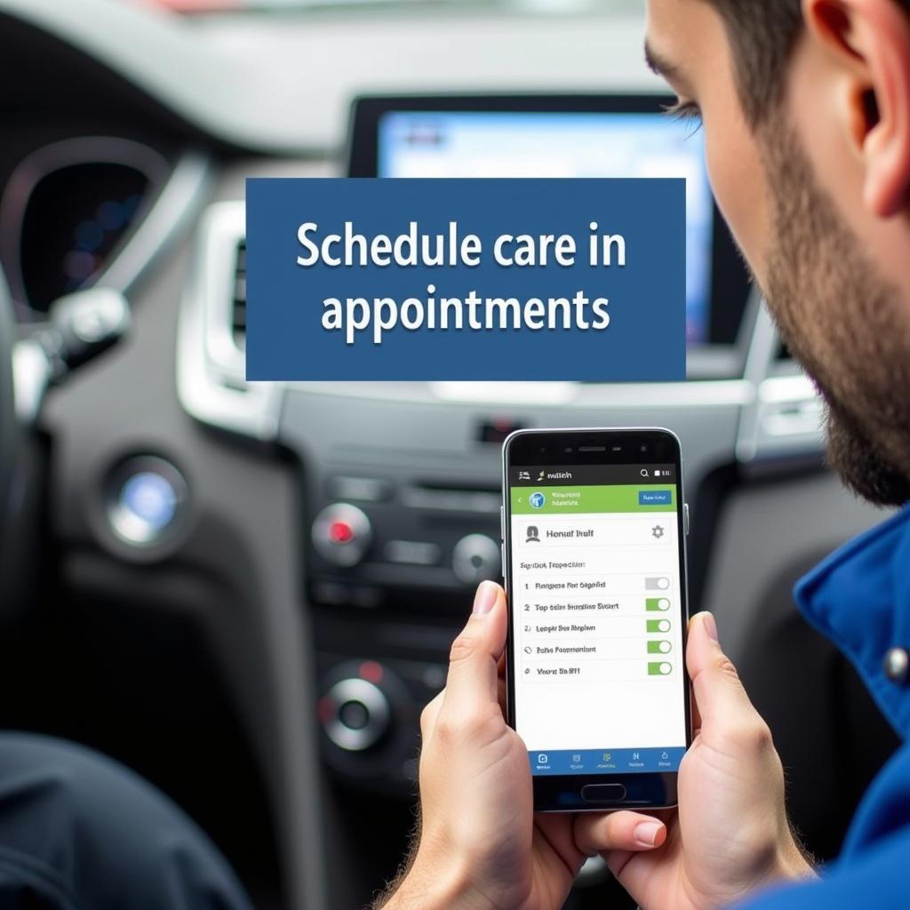 Scheduling a Car Service Appointment