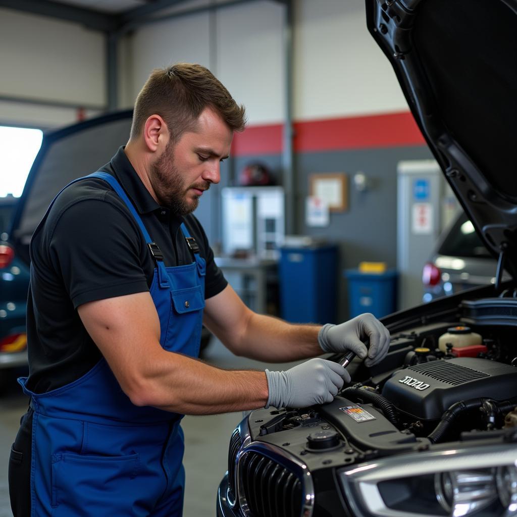 Routine Maintenance Checkup at Barton Hill Car Service