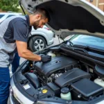 Car service before a long road trip ensures safety and prevents breakdowns.