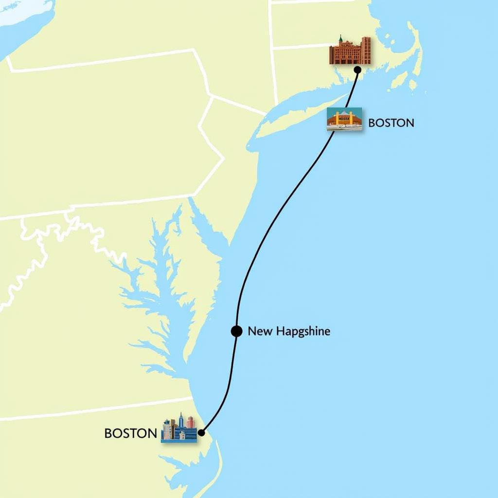 Planning a trip from Boston to New Hampshire