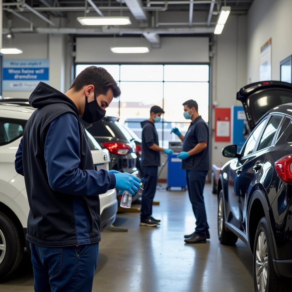 Safety Measures in Car Service Centers