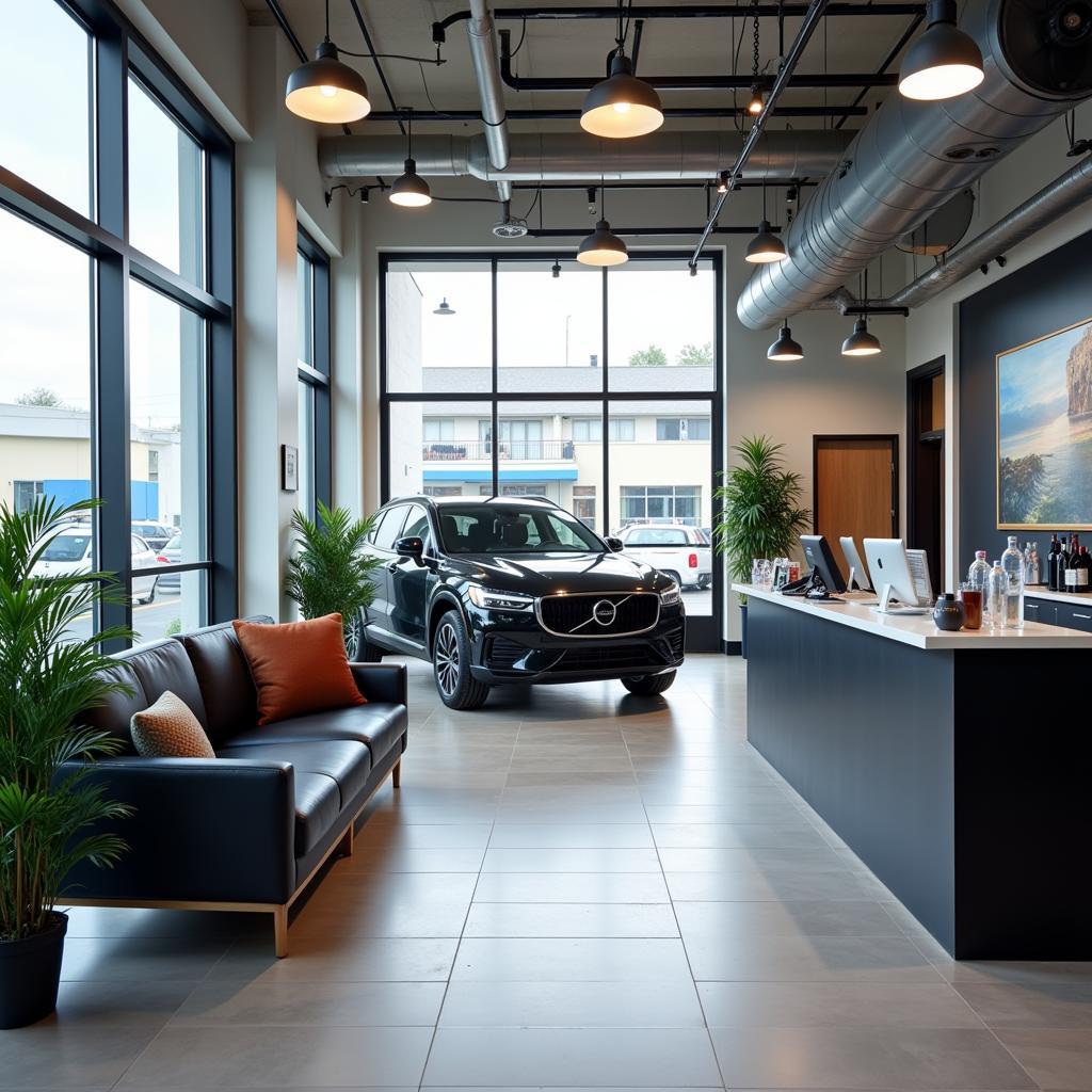 Car Service Center Waiting Area