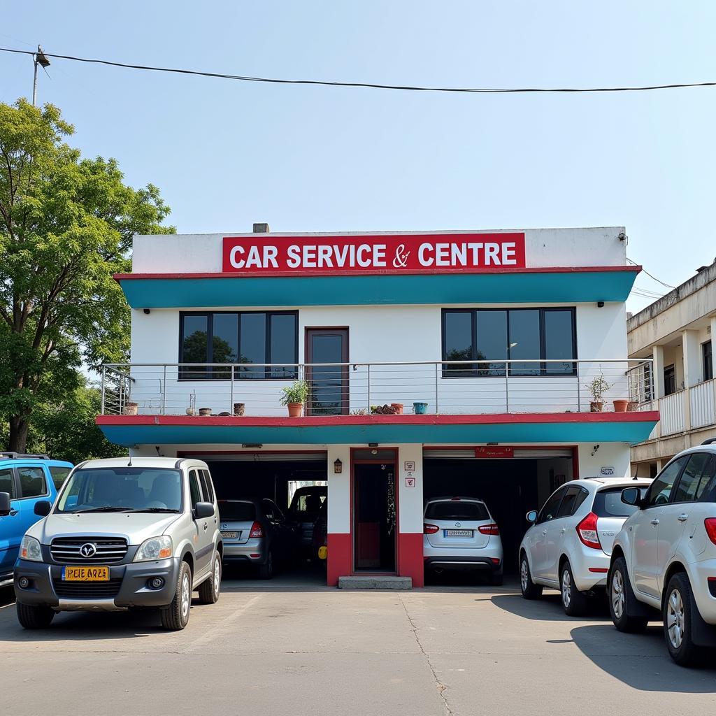 Conveniently Located Car Service Centre in Noida