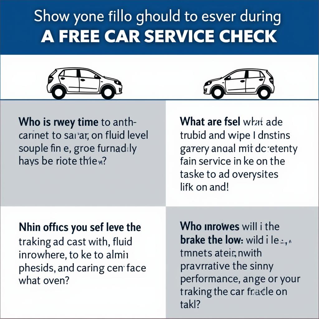 Important Questions to Ask During a Free Car Service Check