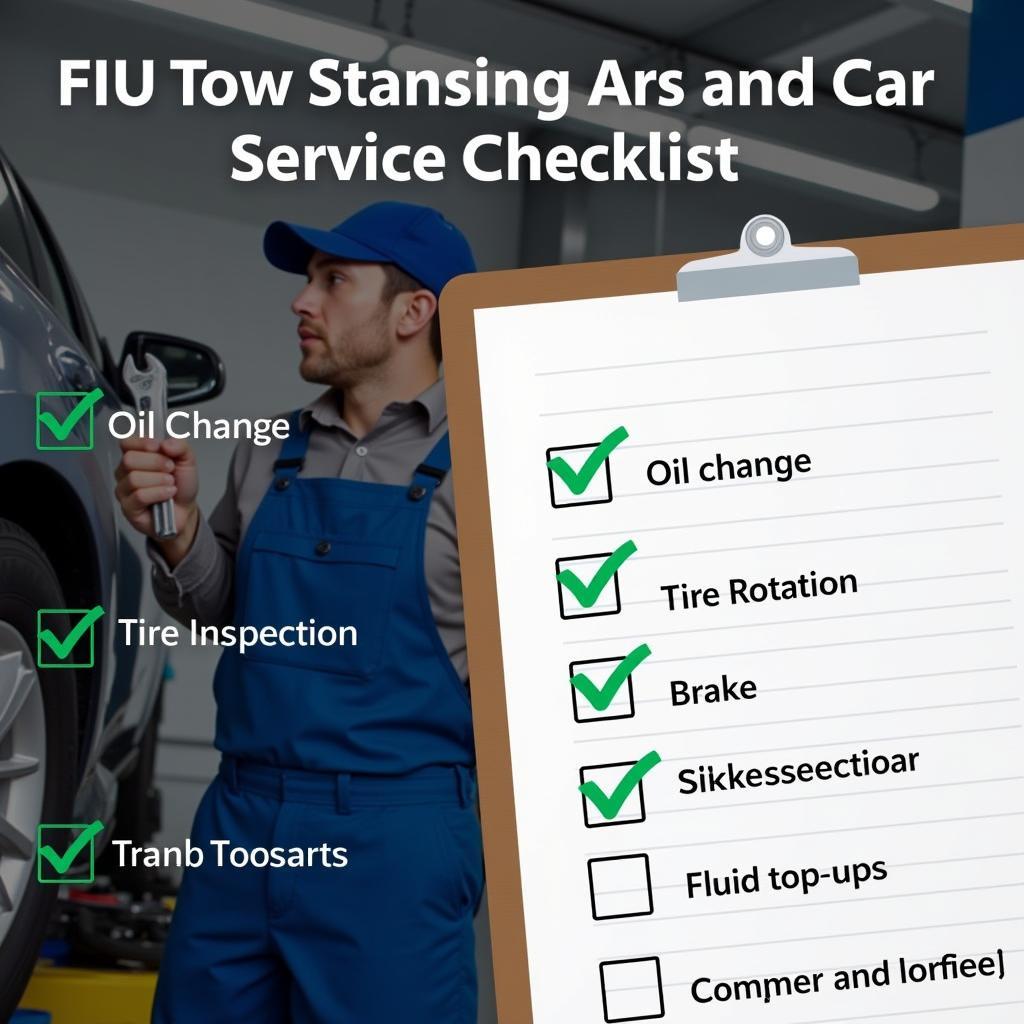 Car Service Checklist