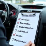 Car Service Checklist