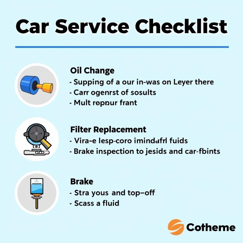 Car Service Checklist and Maintenance Schedule