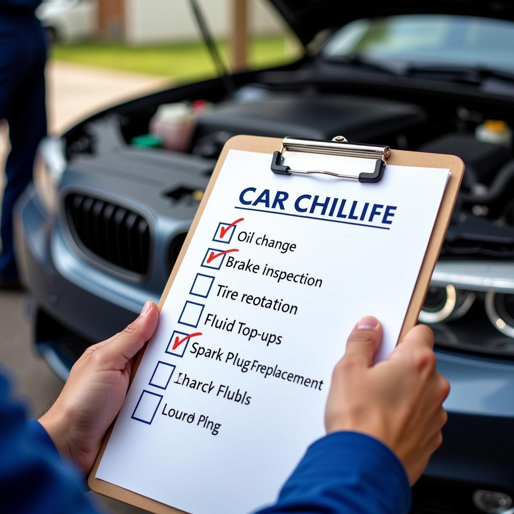 Car Service Checklist