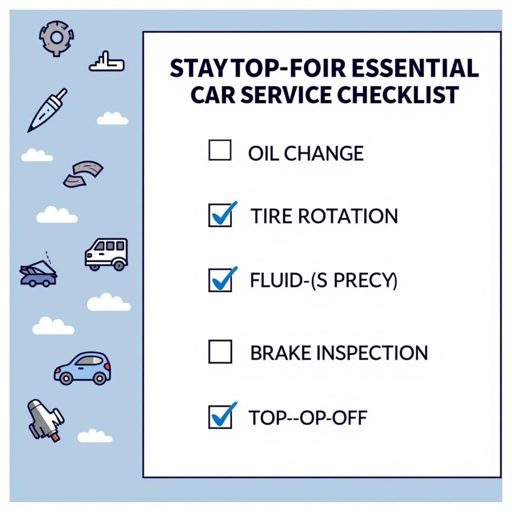 Car Service Checklist for Falkirk Drivers