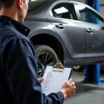 Car Service Checklist Inspection