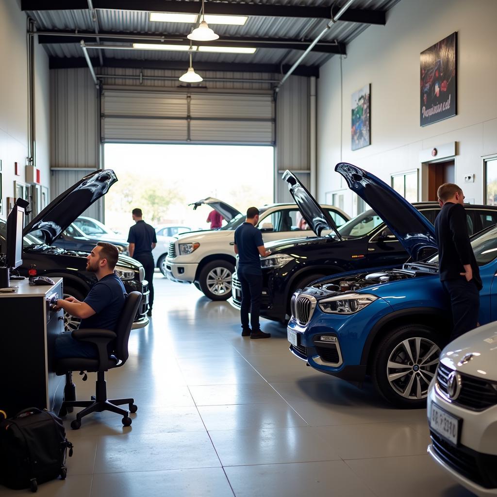 Modern Auto Repair Shop in Clayton South