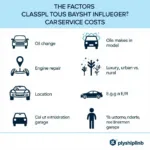 Car Service Cost Factors