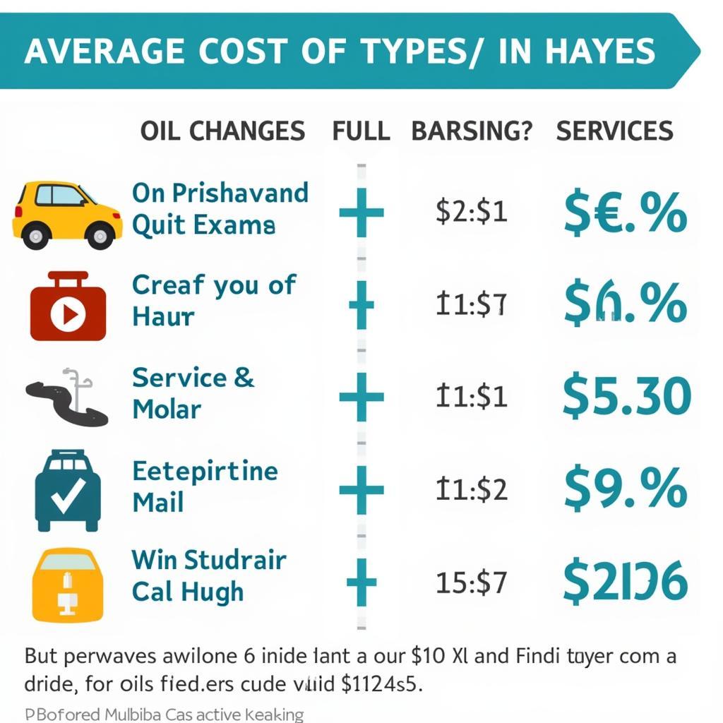 Car Service Cost in Hayes