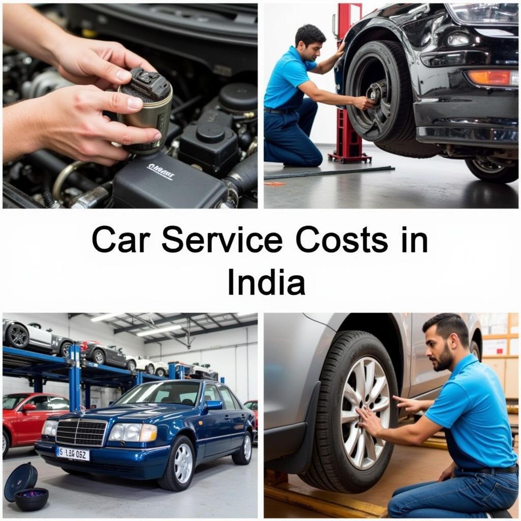 Car Service Cost in India: A Visual Guide