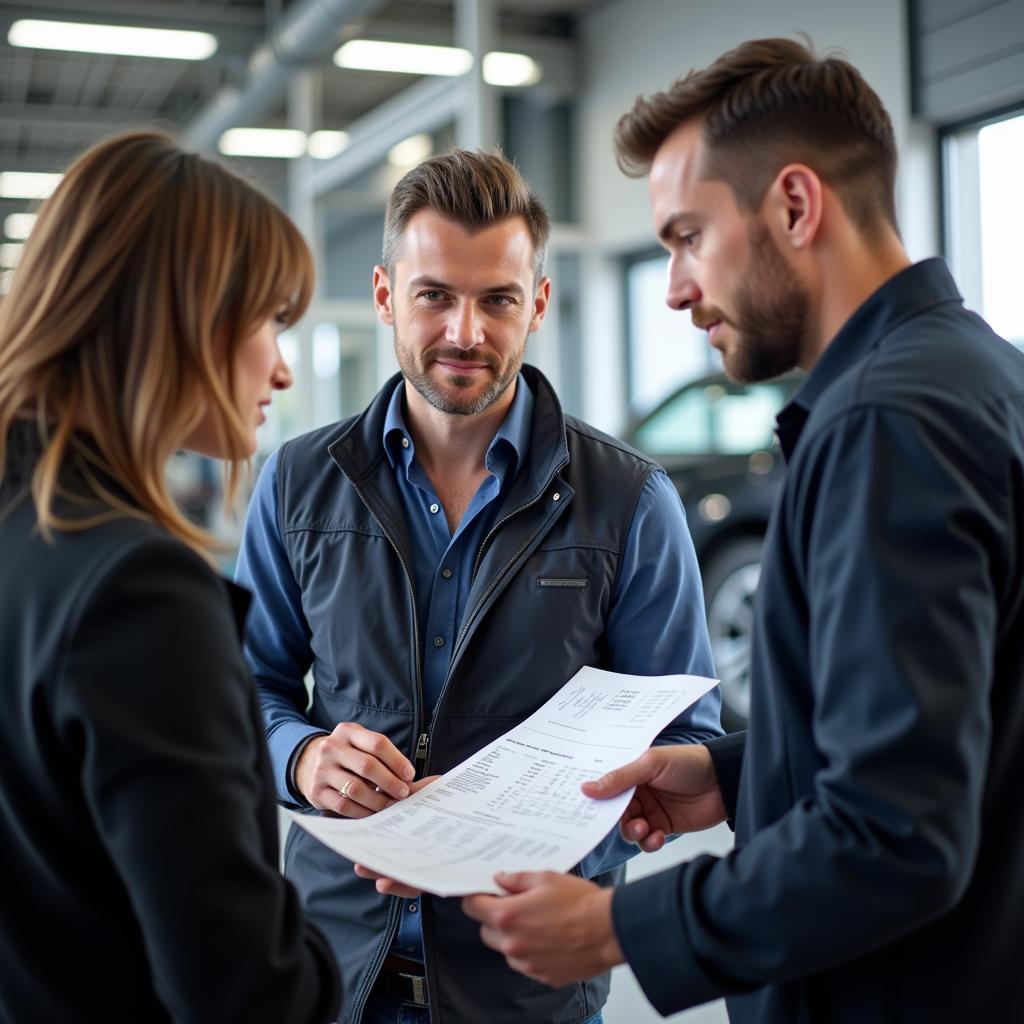 Car Service Customer Consultation in Limburg