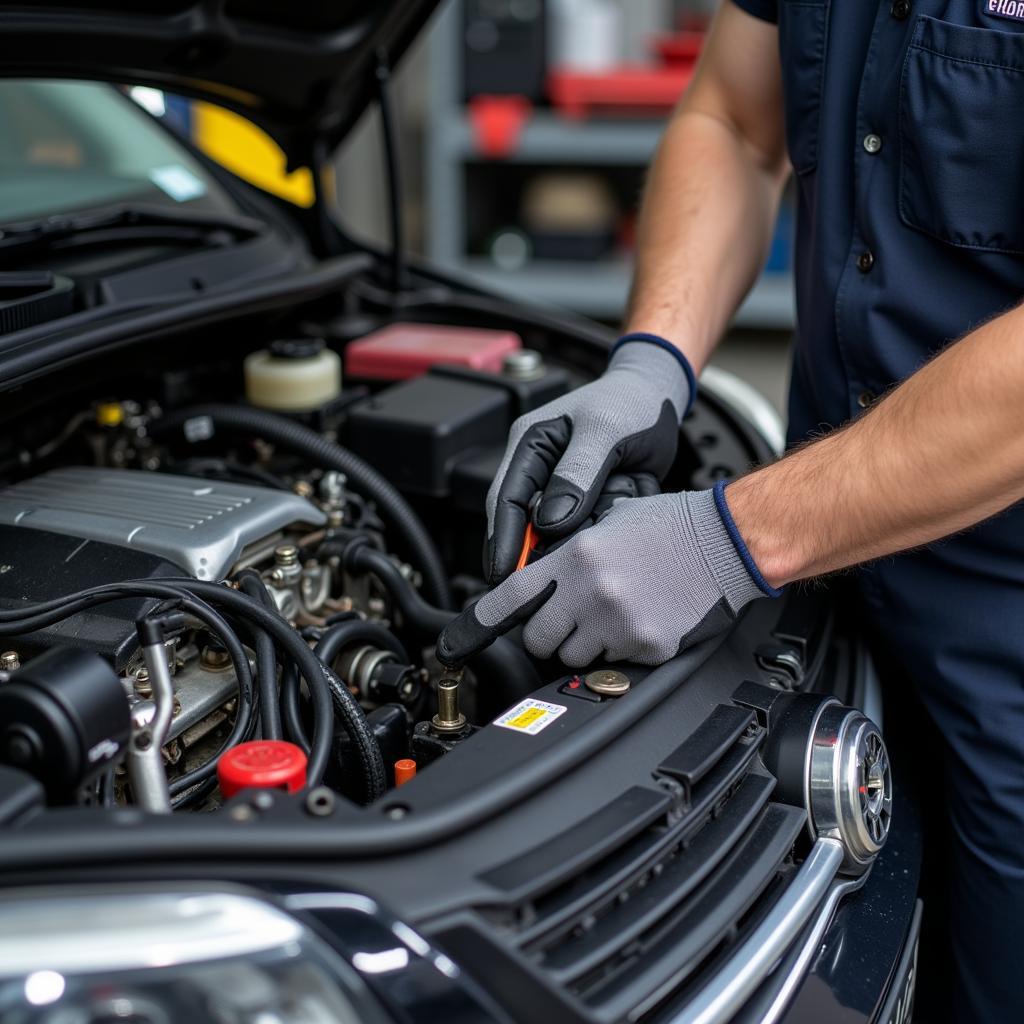 Experienced Mechanic Performing Car Service in Egremont