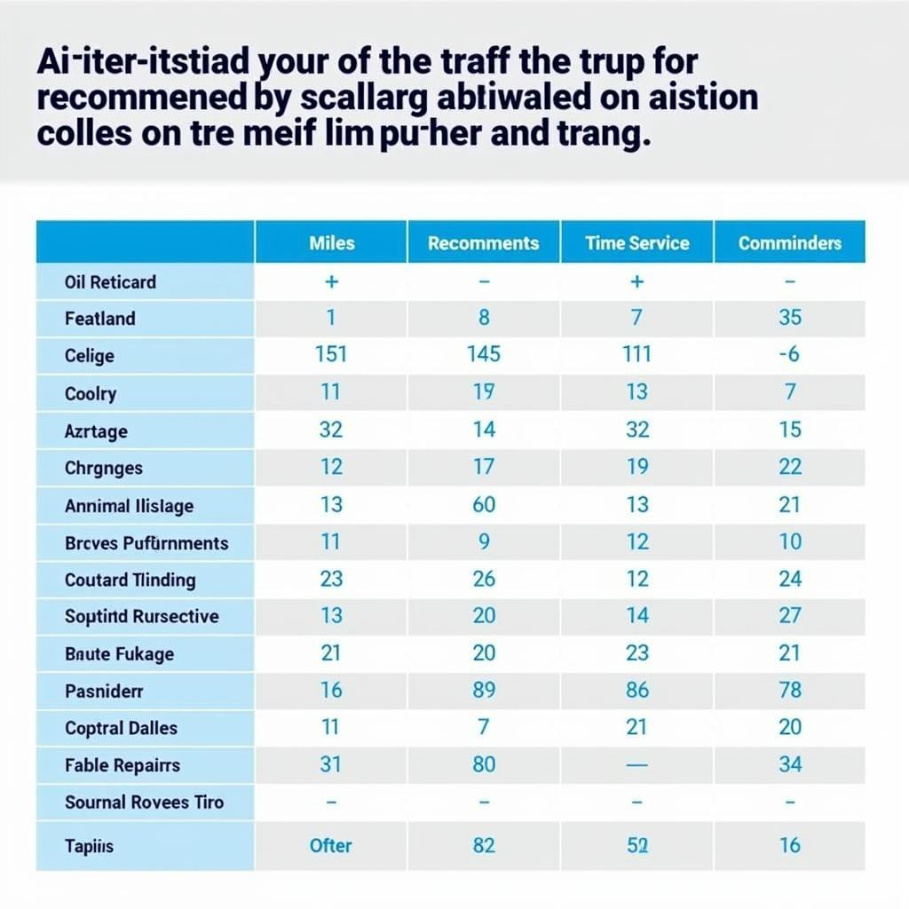 Car Service Frequency