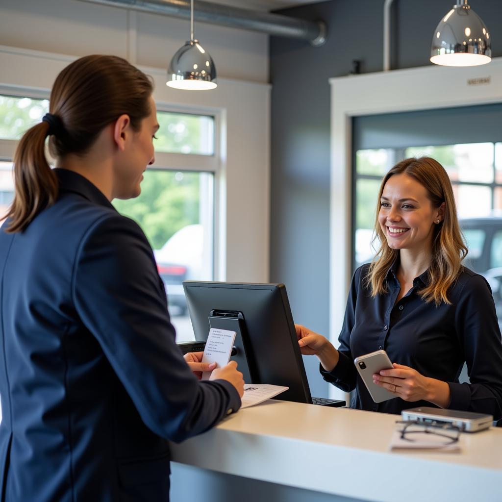 Friendly Customer Service at Bristol Car Service Garage